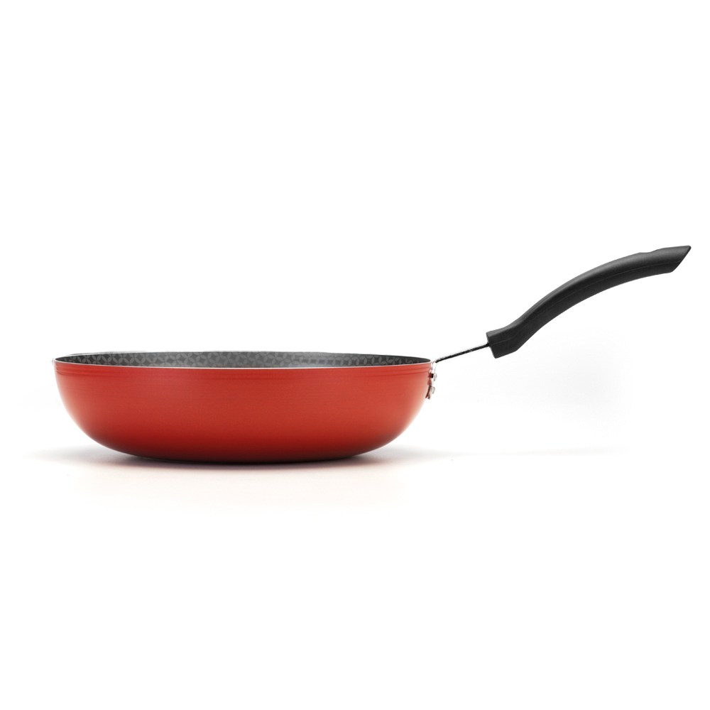 WOK TOP QUALITY C/ CABO AA VERMELHO